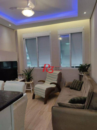 Apartamento com 2 Quartos à Venda, 64 m² em Embaré - Santos