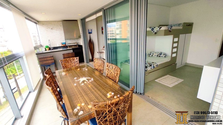 Imagem Imóvel com 2 Quartos para Alugar ou Temporada, 87 m² em Riviera - Bertioga