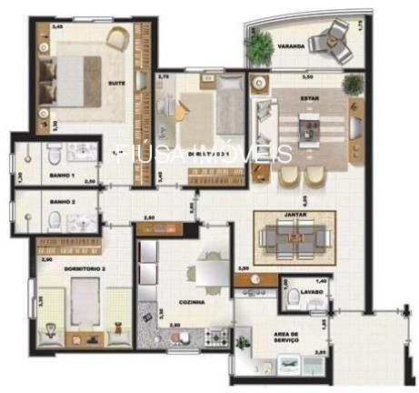 Imagem Apartamento com 3 Quartos à Venda, 103 m² em República - Ribeirão Preto Imagem Apartamento com 3 Quartos à Venda, 103 m² em República - Ribeirão Preto