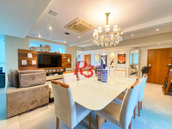 Imagem Cobertura com 3 Quartos à Venda, 244 m² em Gonzaga - Santos Imagem Cobertura com 3 Quartos à Venda, 244 m² em Gonzaga - Santos