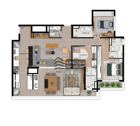 Imagem Apartamento com 3 Quartos à Venda, 128 m² em Ipiranga - São Paulo Imagem Apartamento com 3 Quartos à Venda, 128 m² em Ipiranga - São Paulo