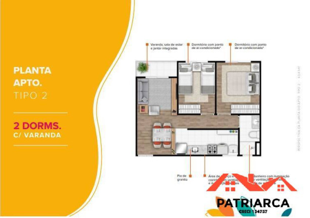 Imagem Apartamento com 2 Quartos à Venda, 41 m² em Jardim García - Campinas Imagem Apartamento com 2 Quartos à Venda, 41 m² em Jardim García - Campinas