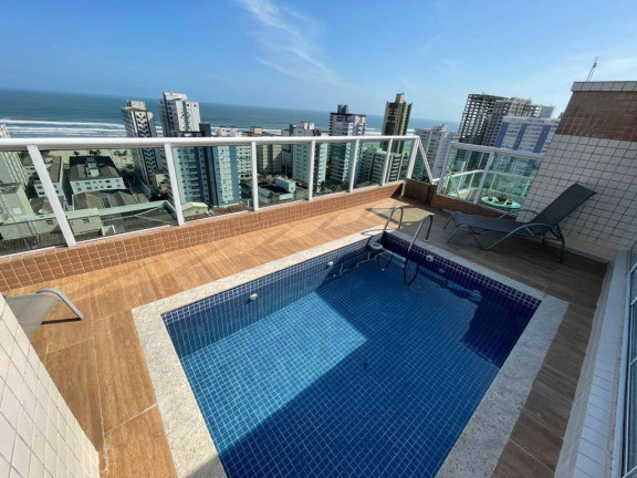 Imagem Cobertura com 4 Quartos à Venda, 370 m² em Guilhermina - Praia Grande
