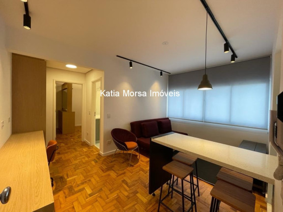 Imagem Apartamento com 1 Quarto para Alugar, 50 m² em Jardim America - São Paulo Imagem Apartamento com 1 Quarto para Alugar, 50 m² em Jardim America - São Paulo
