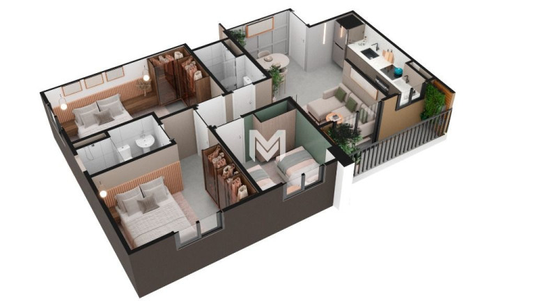 Imagem Apartamento com 2 Quartos à Venda, 42 m² em Tenoné - Belém