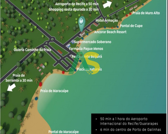 Imagem Imóvel com 3 Quartos à Venda, 88 m² em Porto De Galinhas - Ipojuca Imagem Imóvel com 3 Quartos à Venda, 88 m² em Porto De Galinhas - Ipojuca