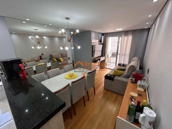 Imagem Apartamento com 3 Quartos à Venda, 62 m² em Jardim Bela Vista - Guarulhos