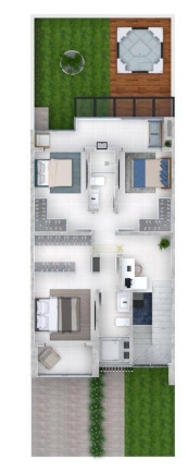 Imagem Casa com 3 Quartos à Venda, 184 m² em Bairro Deltaville - Biguaçu