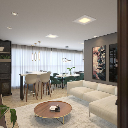 Imagem Apartamento com 3 Quartos à Venda, 111 m² em Perequê - Porto Belo
