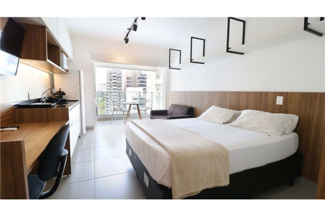 Imagem Apartamento com 1 Quarto à Venda, 35 m² em Moema - São Paulo