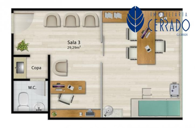 Imagem Sala Comercial à Venda, 29 m² em Setor Central - Anápolis Imagem Sala Comercial à Venda, 29 m² em Setor Central - Anápolis