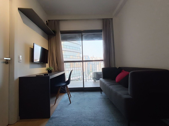 Imagem Apartamento com 1 Quarto para Alugar, 26 m² em Vila Nova Conceição - São Paulo