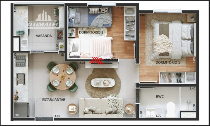 Imagem Apartamento com 2 Quartos à Venda, 40 m² em Ponte Grande - Guarulhos Imagem Apartamento com 2 Quartos à Venda, 40 m² em Ponte Grande - Guarulhos