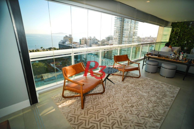 Imagem Apartamento com 3 Quartos à Venda, 344 m² em Aparecida - Santos Imagem Apartamento com 3 Quartos à Venda, 344 m² em Aparecida - Santos