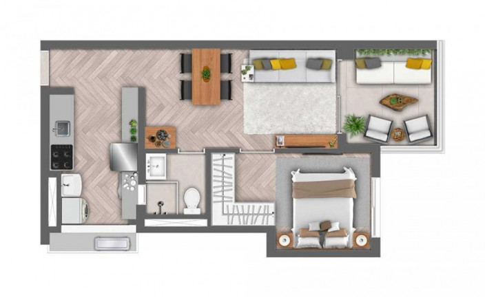 Imagem Apartamento com 2 Quartos à Venda, 60 m² em Perdizes - São Paulo