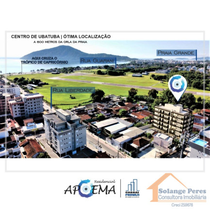 Imagem Apartamento com 2 Quartos à Venda, 86 m² em Centro - Ubatuba
