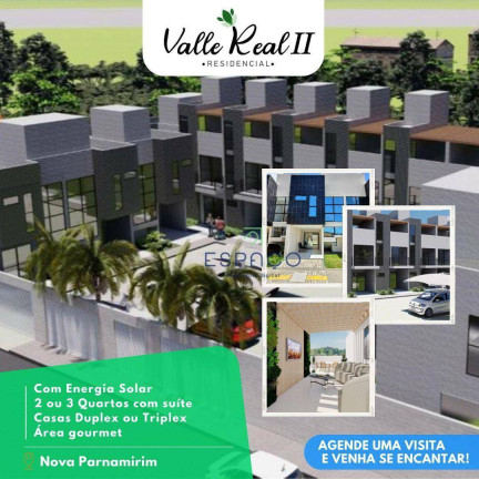 Imagem Casa com 3 Quartos à Venda, 92 m² em Nova Parnamirim - Parnamirim Imagem Casa com 3 Quartos à Venda, 92 m² em Nova Parnamirim - Parnamirim