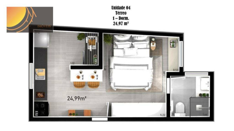 Imagem Apartamento com 1 Quarto à Venda, 24 m² em Vila Dos Remédios - São Paulo Imagem Apartamento com 1 Quarto à Venda, 24 m² em Vila Dos Remédios - São Paulo