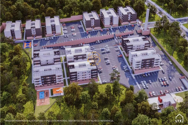Imagem Apartamento com 2 Quartos à Venda, 51 m² em Campina Da Arruda - Almirante Tamandaré