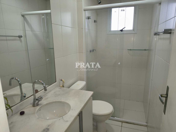 Imagem Apartamento com 3 Quartos para Alugar, 80 m² em Gonzaga - Santos Imagem Apartamento com 3 Quartos para Alugar, 80 m² em Gonzaga - Santos
