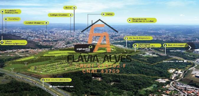 Imagem Terreno em Condomínio à Venda, 495 m² em Chácara Terra Nova - Jundiaí