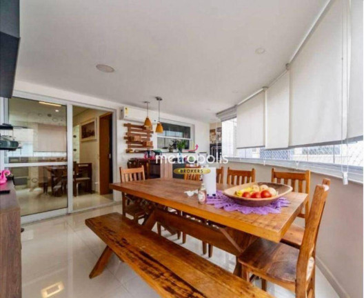 Imagem Apartamento com 3 Quartos à Venda, 126 m² em Vila Scarpelli - Santo André