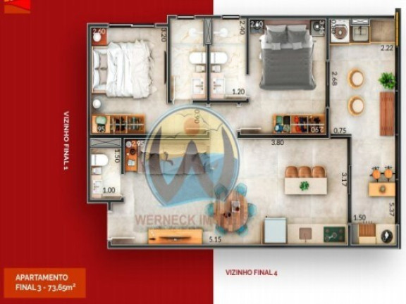 Imagem Imóvel com 2 Quartos à Venda, 73 m² em Itagu? - Ubatuba Imagem Imóvel com 2 Quartos à Venda, 73 m² em Itagu? - Ubatuba