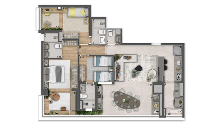 Imagem Apartamento com 3 Quartos à Venda, 84 m² em Jardim Das Acácias - São Paulo