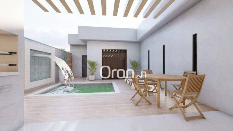 Imagem Casa com 3 Quartos à Venda, 153 m² em Residencial Alice Barbosa - Goiânia