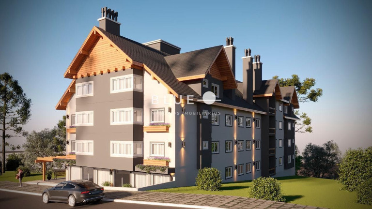 Apartamento com 1 Quarto à Venda, 51 m² em Moura - Gramado