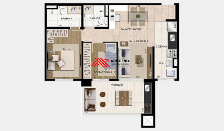 Imagem Apartamento com 2 Quartos à Venda, 68 m² em Jardim Flor Da Montanha - Guarulhos Imagem Apartamento com 2 Quartos à Venda, 68 m² em Jardim Flor Da Montanha - Guarulhos