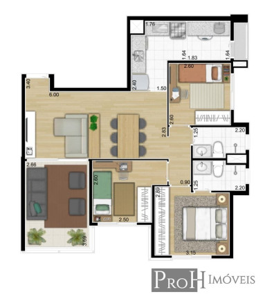 Imagem Apartamento com 3 Quartos à Venda, 76 m² em Saúde - São Paulo Imagem Apartamento com 3 Quartos à Venda, 76 m² em Saúde - São Paulo