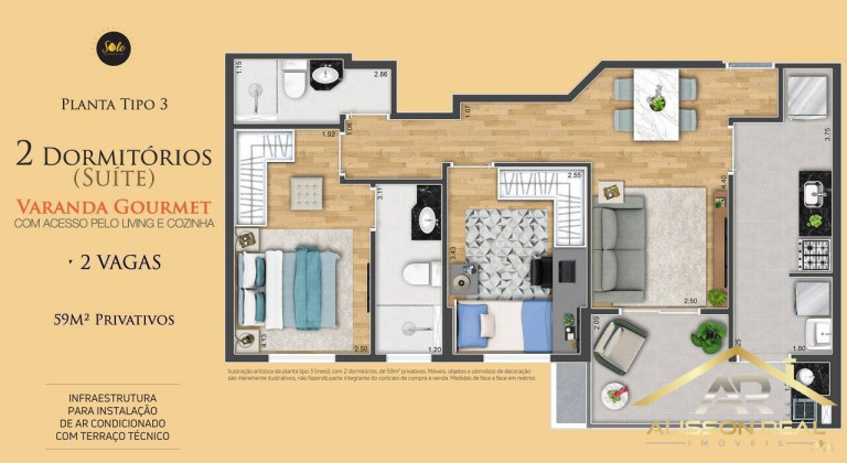 Imagem Apartamento com 2 Quartos à Venda, 65 m² em Vila Osasco - Osasco Imagem Apartamento com 2 Quartos à Venda, 65 m² em Vila Osasco - Osasco