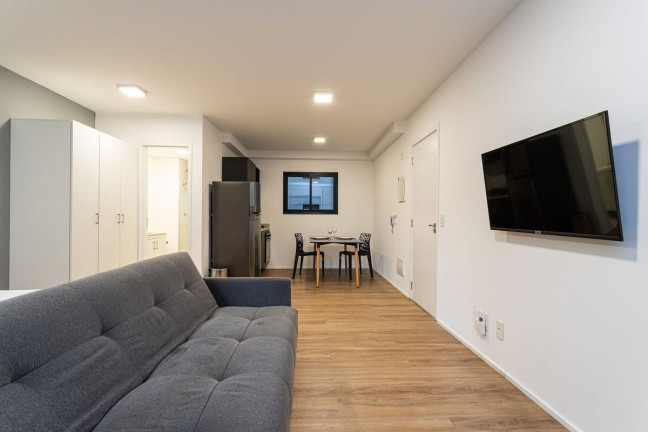 Imagem Apartamento com 1 Quarto para Alugar, 44 m² em República - São Paulo