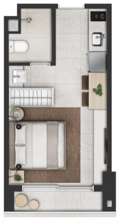 Imagem Imóvel com 1 Quarto à Venda, 21 m² em Indianópolis - São Paulo Imagem Imóvel com 1 Quarto à Venda, 21 m² em Indianópolis - São Paulo