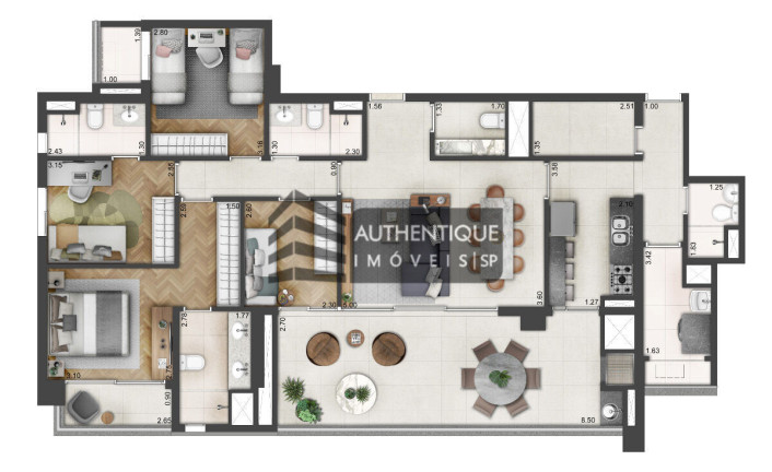 Imagem Apartamento com 4 Quartos à Venda, 167 m² em Vila Mariana - São Paulo