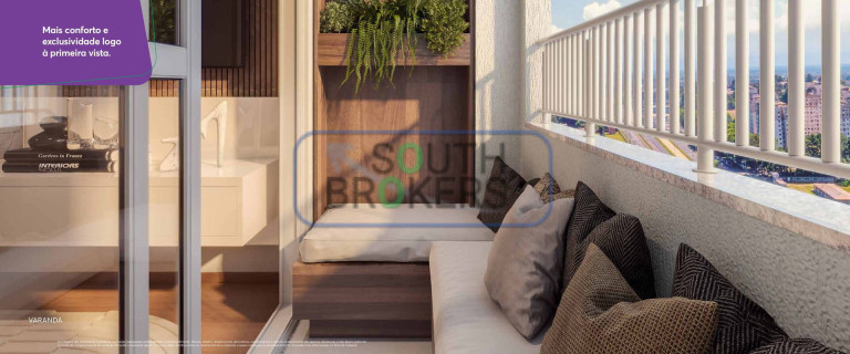 Apartamento com 2 Quartos à Venda,  em Pinheirinho - Curitiba
