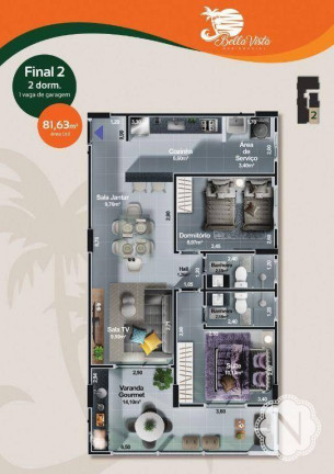 Imagem Apartamento com 2 Quartos à Venda, 81 m² em Centro - Itanhaém