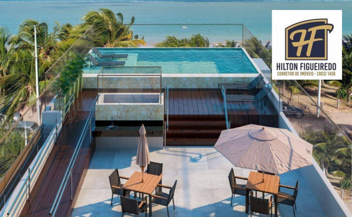 Imagem Apartamento com 2 Quartos à Venda, 52 m² em Areia Dourada - Cabedelo