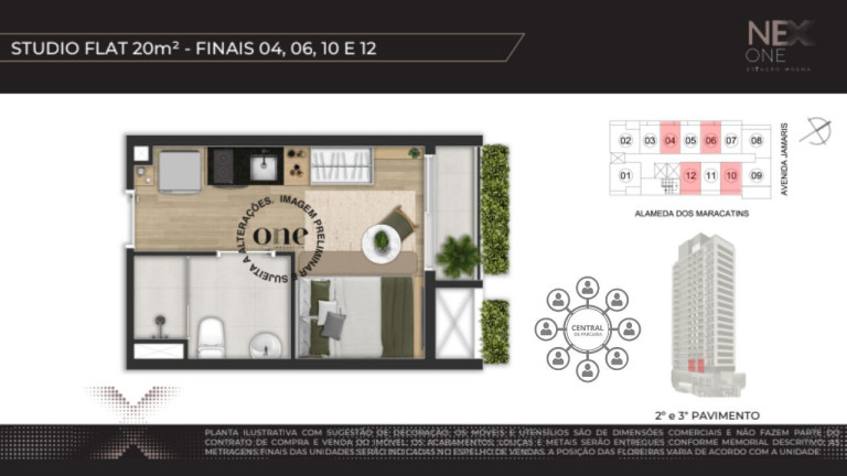 Imagem Flat à Venda, 20 m² em Moema - São Paulo Imagem Flat à Venda, 20 m² em Moema - São Paulo