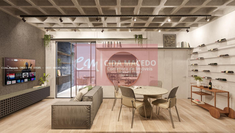 Imagem Apartamento com 2 Quartos à Venda, 56 m² em Aeroclube - João Pessoa