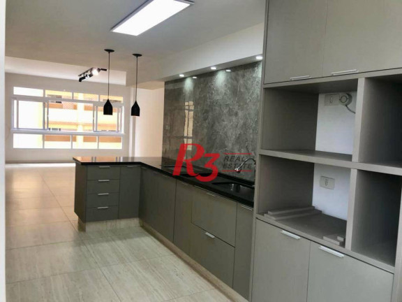 Imagem Apartamento com 3 Quartos à Venda, 140 m² em José Menino - Santos Imagem Apartamento com 3 Quartos à Venda, 140 m² em José Menino - Santos