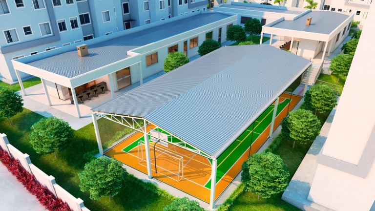 Imagem Apartamento com 2 Quartos à Venda, 44 m² em Vila Bressani - Paulínia