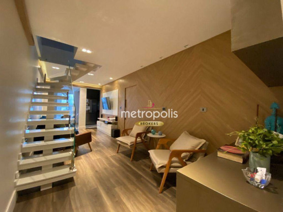 Imagem Cobertura com 3 Quartos à Venda, 180 m² em Santo Antônio - São Caetano Do Sul Imagem Cobertura com 3 Quartos à Venda, 180 m² em Santo Antônio - São Caetano Do Sul