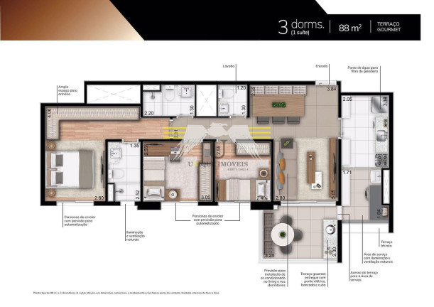 Imagem Apartamento com 3 Quartos à Venda, 88 m² em Vila Regente Feijó - São Paulo Imagem Apartamento com 3 Quartos à Venda, 88 m² em Vila Regente Feijó - São Paulo