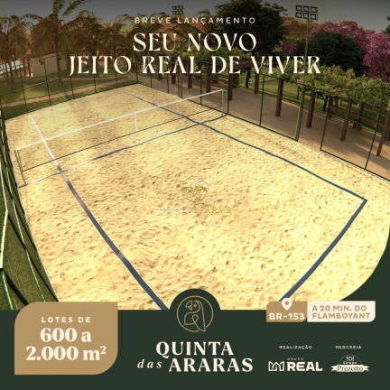 Imagem Terreno à Venda, 600 m² em Br 153 - Hidrolandia Imagem Terreno à Venda, 600 m² em Br 153 - Hidrolandia