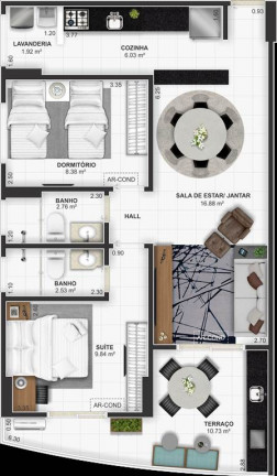 Imagem Apartamento com 2 Quartos à Venda, 70 m² em Tupi - Praia Grande Imagem Apartamento com 2 Quartos à Venda, 70 m² em Tupi - Praia Grande