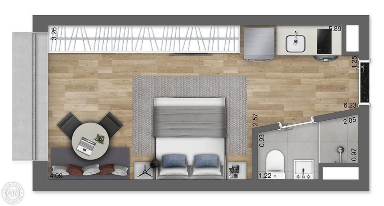 Imagem Studio com 1 Quarto à Venda, 17 m² em Jardim Paulista - São Paulo Imagem Studio com 1 Quarto à Venda, 17 m² em Jardim Paulista - São Paulo