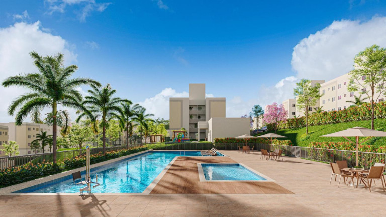 Imagem Apartamento com 1 Quarto à Venda, 40 m² em Campinho Da Serra Ii - Serra Imagem Apartamento com 1 Quarto à Venda, 40 m² em Campinho Da Serra Ii - Serra