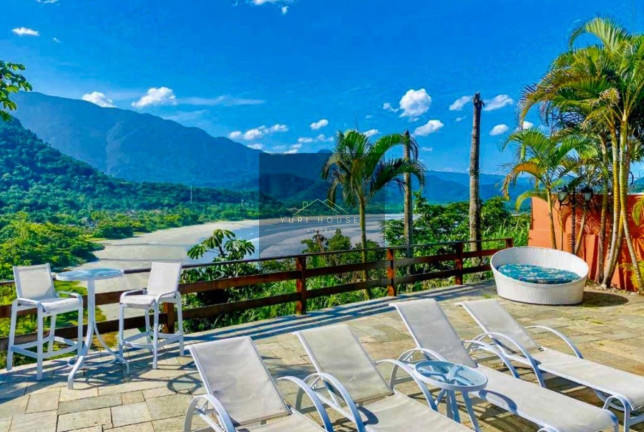 Casa com 5 Quartos à Venda, 508 m² em Praia Dura - Ubatuba